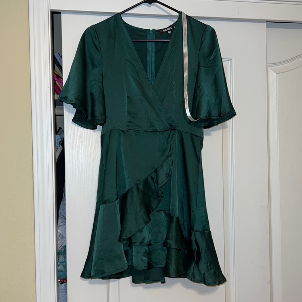 Misguided wrap dress.